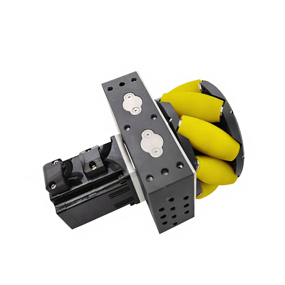 Direct Drive Servo Motor Robotics - ชุดล้อขับเคลื่อนเมคานัมแบบอเนกประสงค์ประสิทธิภาพสูง รองรับน้ำหนัก 300 กิโลกรัม พร้อมระบบกันสะเทือนด้วยมอเตอร์เซอร์โว 200